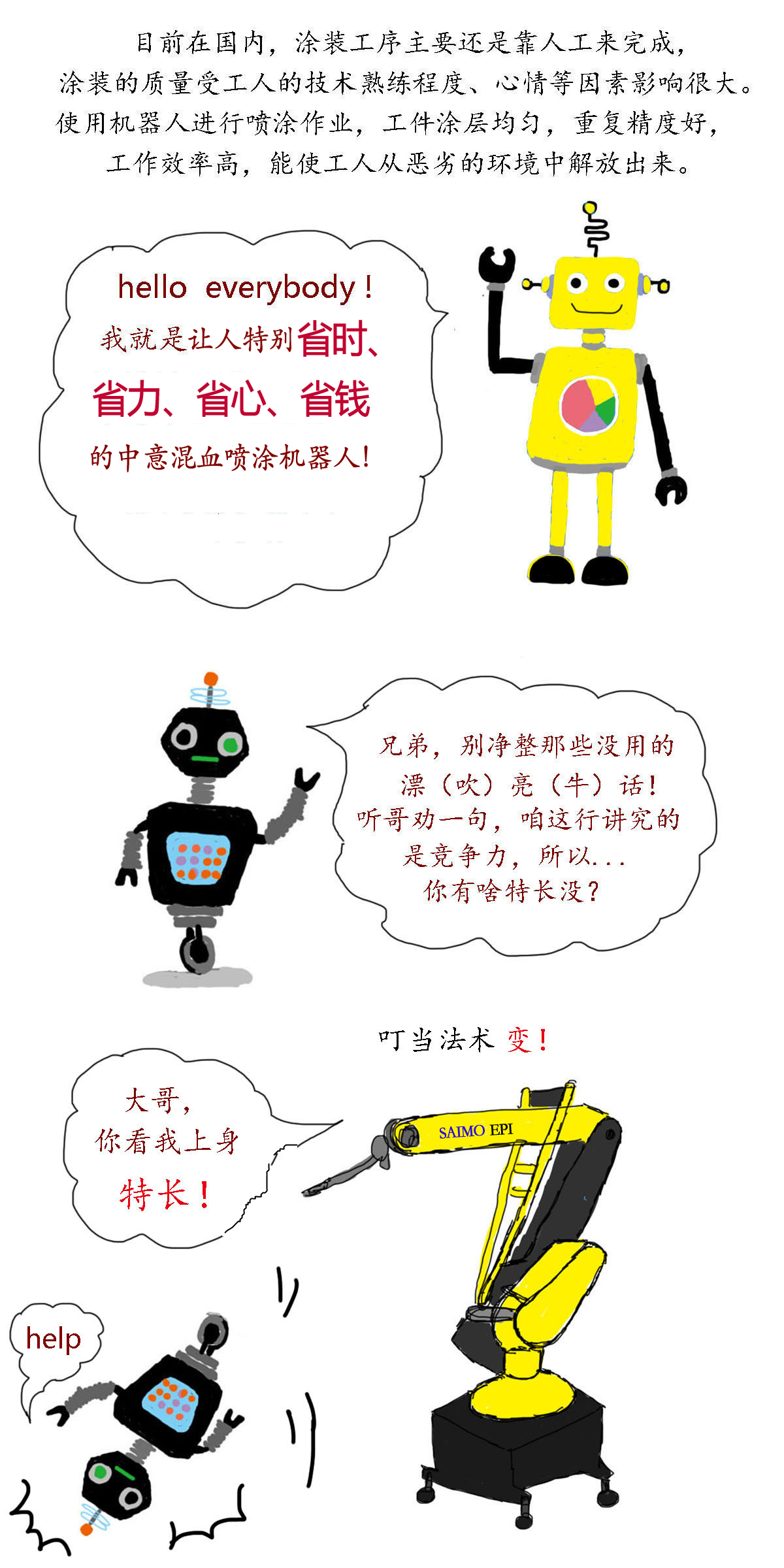 噴涂機器人